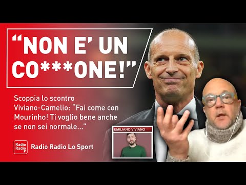 🔥"ALLEGRI? TU NON SEI NORMALE! FAI COME CON MOURINHO " ▷ SCONTRO VIVIANO-CAMELIO