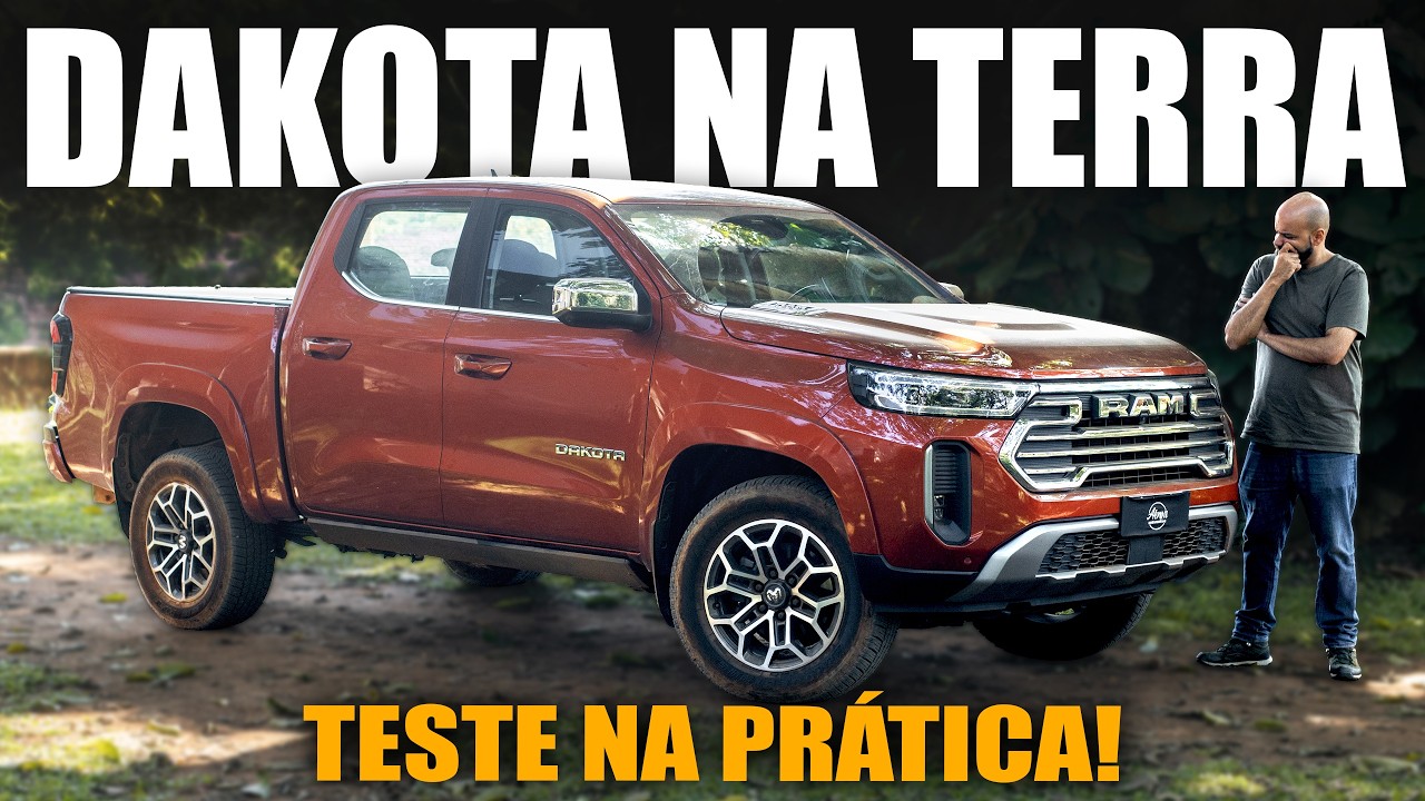 VIAJAMOS com a NOVA RAM DAKOTA LARAMIE, a picape aguenta o uso?