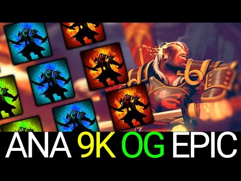 Out Play All - ANA Ember Spirit The Art of 9k MMR OG Dota 2