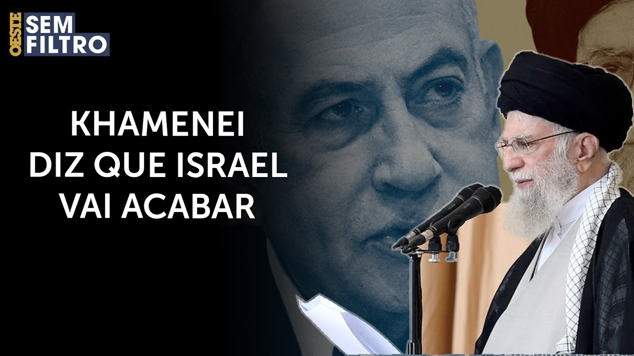 Aiatolá do Irã defende ataque com mísseis contra Israel