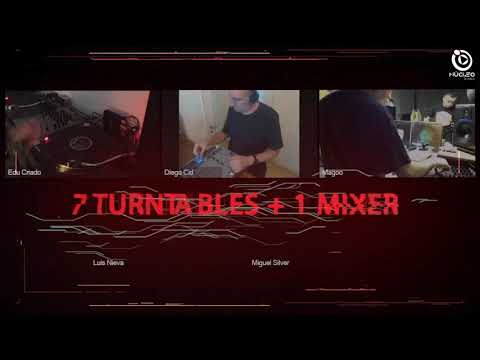 Show Techno mix by Urban Groove "7 Turntables + 1 Mixer" | Culto x DJ Mag Latinoameríca.