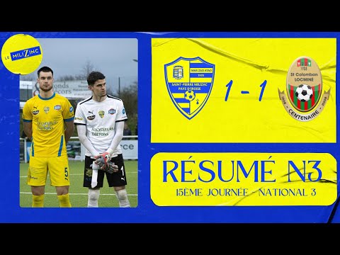 J15 N3 - SP MILIZAC - SAINT-CO LOCMINÉ - Résumé de match