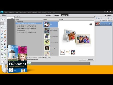 Photoshop Elements 11 - Eine Grußkarte selbst gestalten