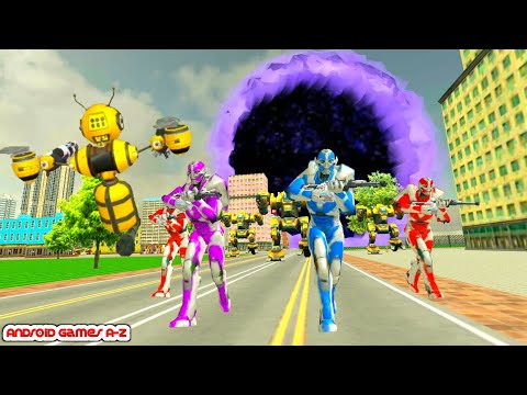 Bee Robot Car Transformation Game 2020 : Robot Car Game | #Part 1 | Android Gameplay FHD