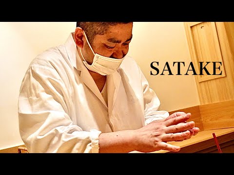 OMAKASE AT SUSHI SATAKE -Tsukijishijo,Tokyo - October 2021 - Japanese Food [English Subtitles]