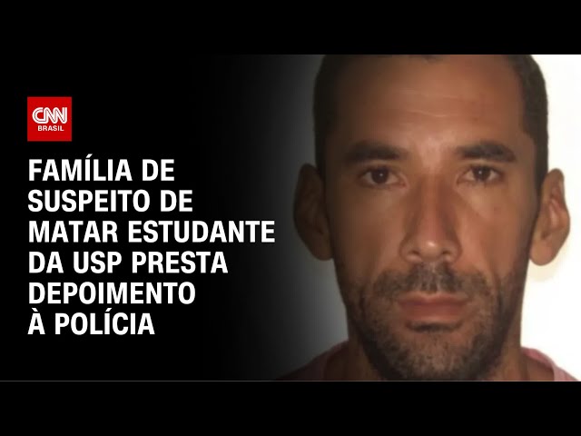 Morte de estudante da USP: Polícia ouve familiares do suspeito | CNN NOVO DIA
