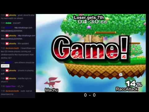 January Bimonthly - Machu (Fox) Vs. Raccattack (Puff, G&W) - Melee Losers Rd 5