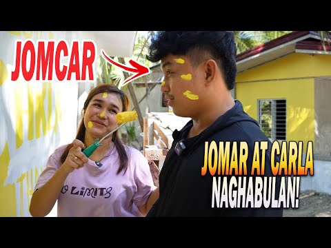 PART 36 | CARLA AT JOMAR NAGPINTURA SA KANILANG BAHAY! NANAY NAIYAK!