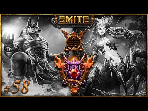 SMITE: Bronze to GrandMaster #58 (Anubis vs Arachne) GOLD