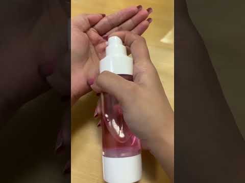 Part of a video titled Airless Pump Explained | Plum Goodness | YouTube Shorts
