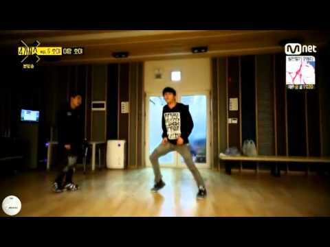 [VID] 150210 The 4 Things Show : Hoya Dance Cut