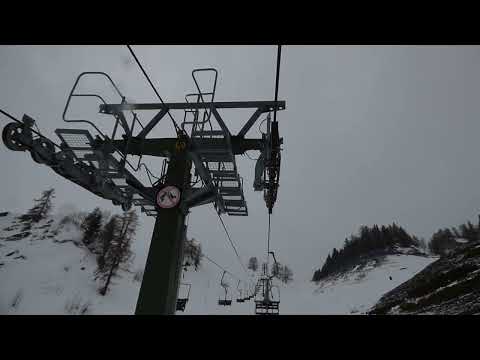Seggiovia 2CLF "Maison Vieille" - Courmayeur (AO) - risalita e discesa integrali