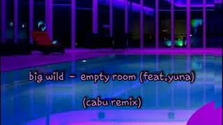 big wild - empty room (feat. yuna)          (cabu remix)( lyrics)