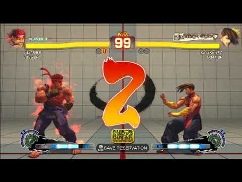 SSF4 AE: eita1988 (Evil Ryu) VS KaraKen77 (Yang)