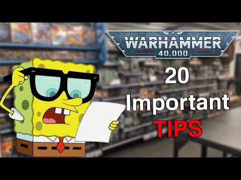 IMPORTANT Hobby Tips If You're Starting Warhammer