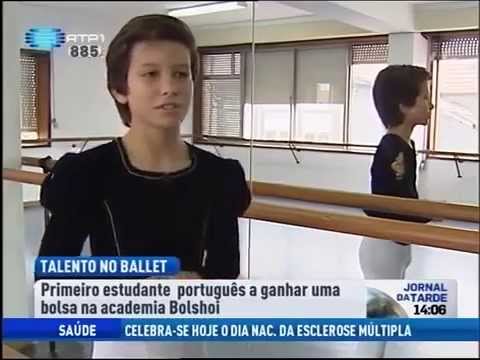 Diogo Oliveira, aluno da Academia de Dança de Matosinhos, ganha bolsa na Bolshoi