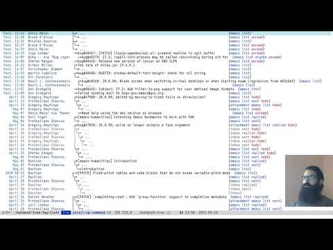 Emacs: Notmuch demo (notmuch.el)