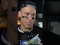 'It's for the fans' Aaron Judge on Yankees ADVANCING to ALCS ? #shorts