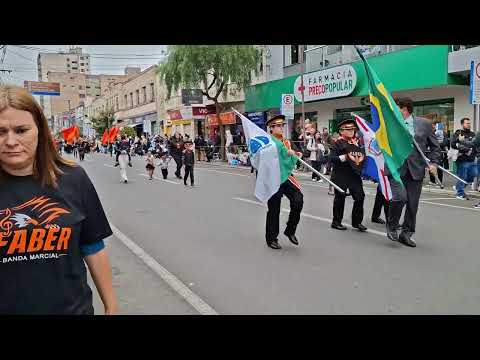 Desfile de 7 de Setembro reúne grande público nas Gêmeas do Iguaçu