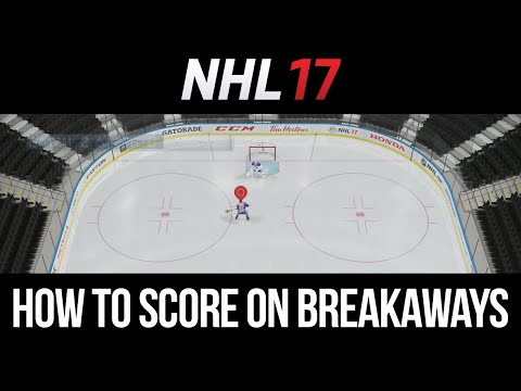 NHL 17: HOW TO SCORE ON BREAKAWAYS