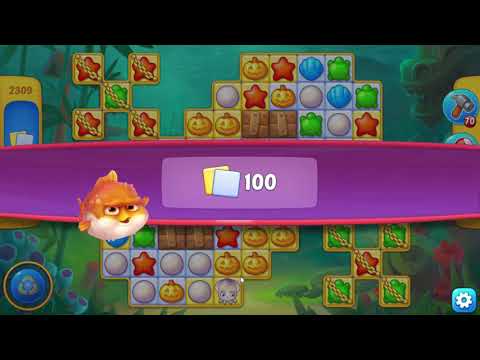 Fishdom 2309 Hard Level - NO BooSTERS