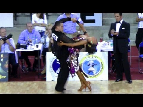 Timur Imametdinov - Ekaterina Nikolaeva Prague Open 2011 WDSF Int open latin 4. round paso doble