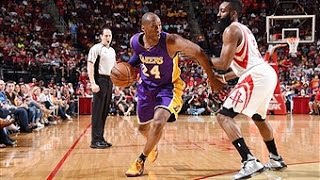 James Harden - Houston Rockets - Kobe Bryant - Los Angeles Lakers
