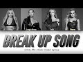 Little Mix Break Up Song Color Coded L Little Mix Break Up Song Color Coded L