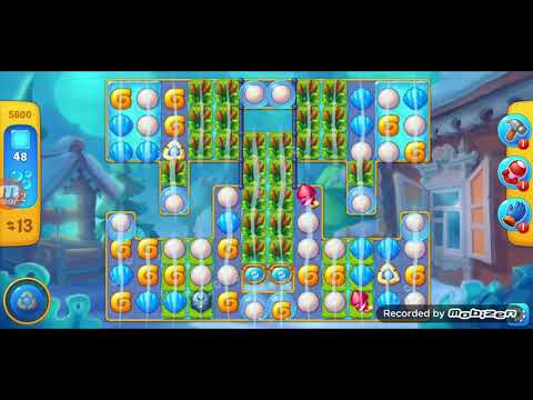fishdom gameplay / level 5800 / It is like the ads? / thank you