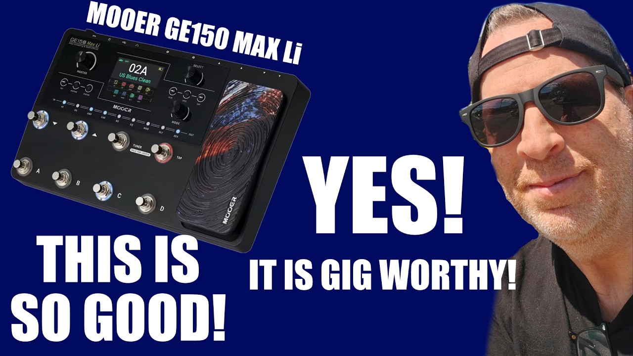 The Mooer GE150 MaxLi just might be the best Guitar Amp Modeler on the planet! Demo Tutorial - YouTube