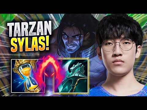 TARZAN IS SO CLEAN WITH SYLAS! - LNG Tarzan Plays Sylas JUNGLE vs Nidalee! | Season 2023
