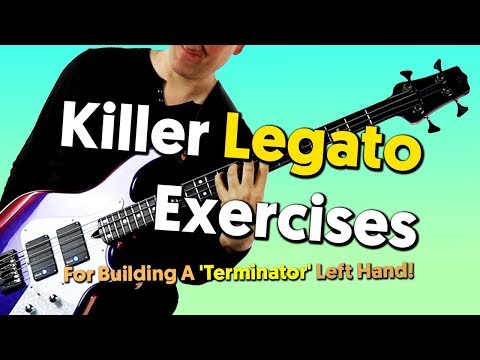 Killer Legato Technique Exercises For Building A 'Terminator' Left Hand!