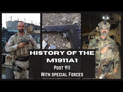 Post 911 History of M1911A1 in use with U.S. Special Forces
