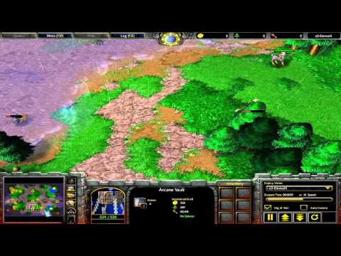 InquisitiveHawK (HU) vs IAM.Zhou_xixi (NE) - Game 1 - WarCraft 3 gameplay - RN151