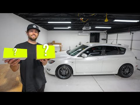 Building a Mazdaspeed3: Installing 2 Shifter Upgrades! +Clean ECU Relocation Battery Box