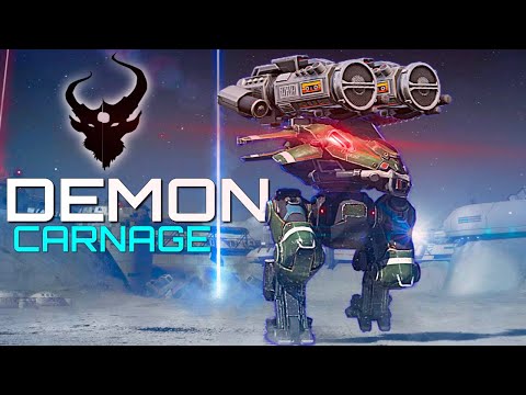 I Created The Best DEMON Carnage… Real Champion League Killstreak In 2022... | War Robots
