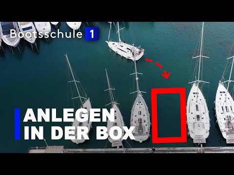 Anlegemanöver im Hafen I Segeln lernen I SKS Manöver