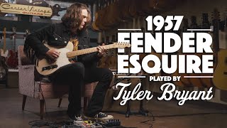 Video thumbnail for 1957 Fender Esquire played by Tyler Bryant by Carter Vintage Guitars