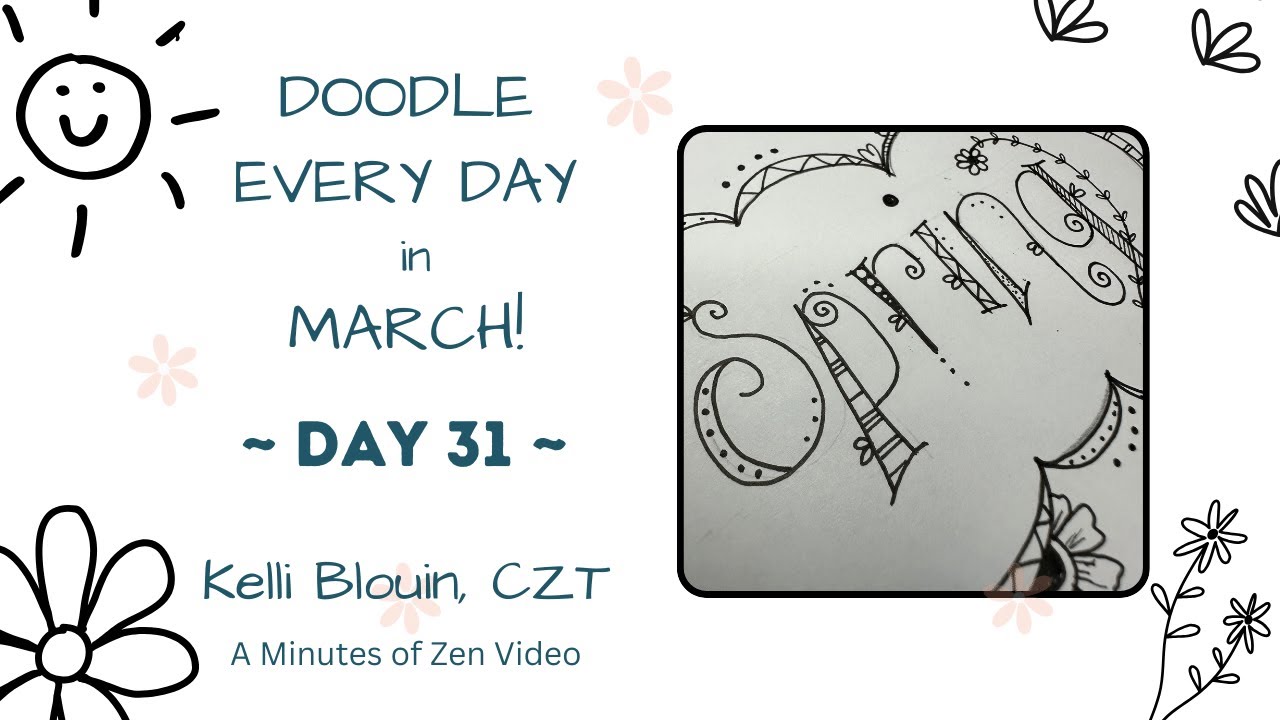 Doodle a Day! March Challenge! Day 31.