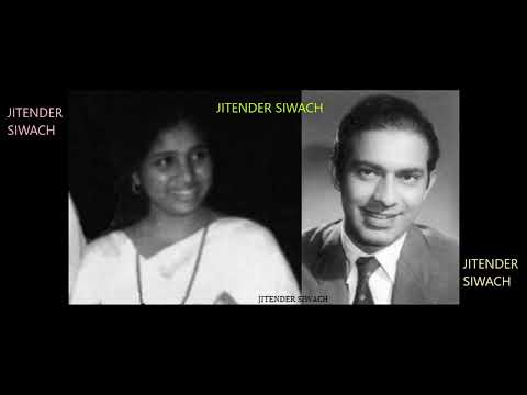 HARDAM TUMHI SE PYAR KIYE JAA RAHI HOON MAIN-TALAT-ASHA-FILM-APSARA(1961)A TRIBUTE TO HASRAT JAIPURI