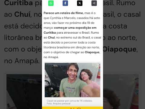 Link da reportagem completa esta na descrição desse vídeo e nos destaques da outra rede