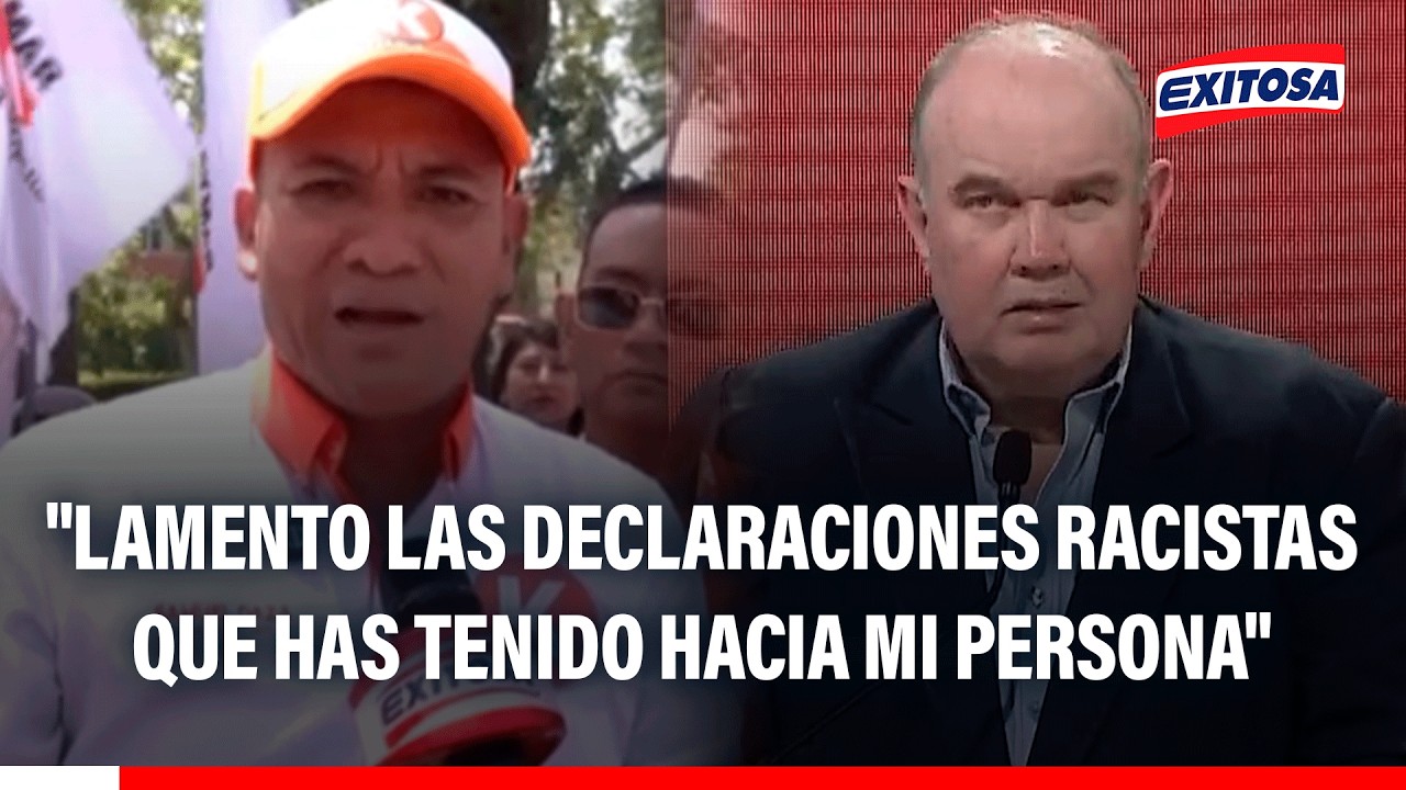 🔴🔵 Samuel Daza responde a López Aliaga: "Lamento las declaraciones racistas en mi contra"
