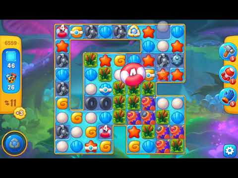 Fishdom 2021 - Level 6559   #playrix #fishdom #gaming