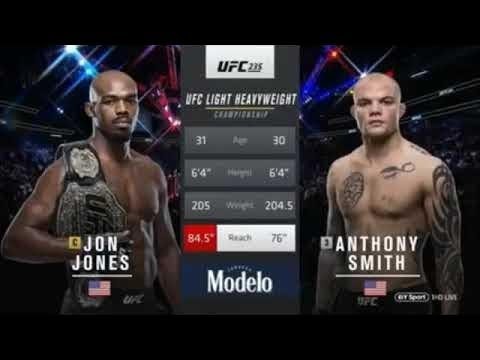 Jon Jones vs Anthony Smith