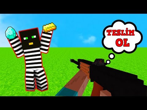 HIRSIZ VS POLİS #1 - (Minecraft)