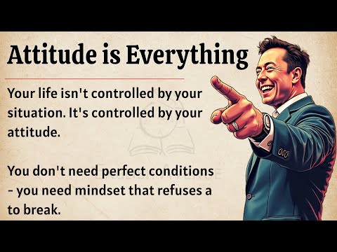 Attitude is Everything 🔥 || Graded Reader || Improve Your English Fluency Everyday ✅