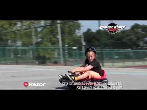 Razor Crazy Cart & Crazy Cart Shift TVC