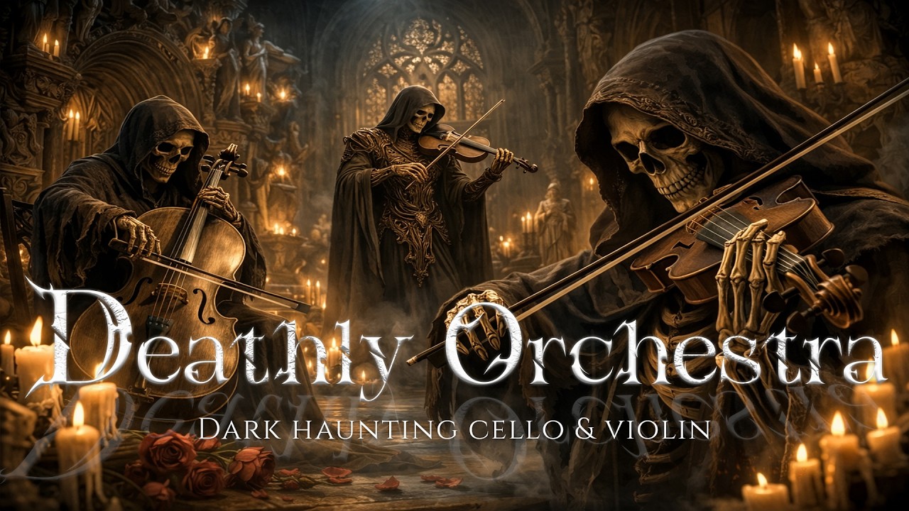 The Deathly Orchestra: Grim Reaper Plays for the Broken ✦ A Sad Piano and Violin, Cello Requiem