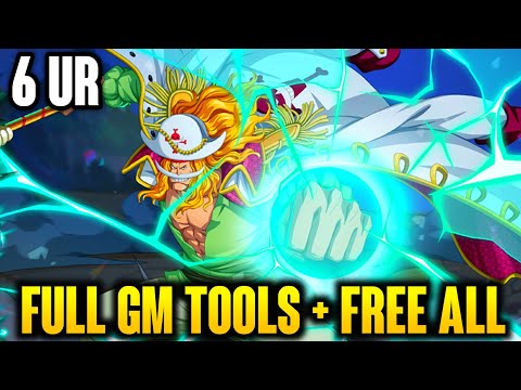 One Piece: Set Sail 6 UR Server GM - Tools Full , Give All UR & SSS , Unlimited Recharge 