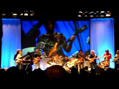 All star guitar jam.Victor Wooten,Stu Hamm,Stanley Jordan,Phil X